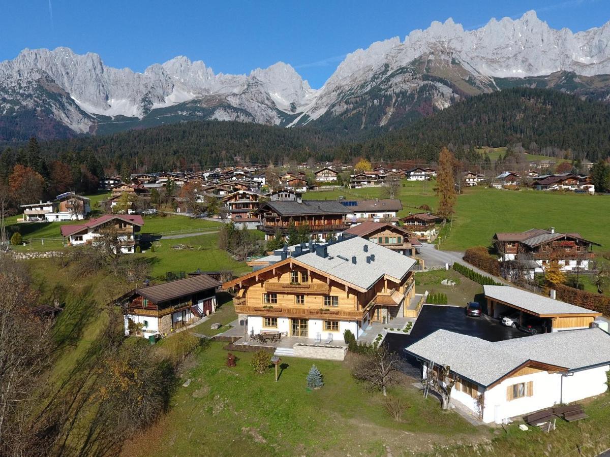 Ferienwohnung Bichlhof Going Going am Wilden Kaiser Exterior foto