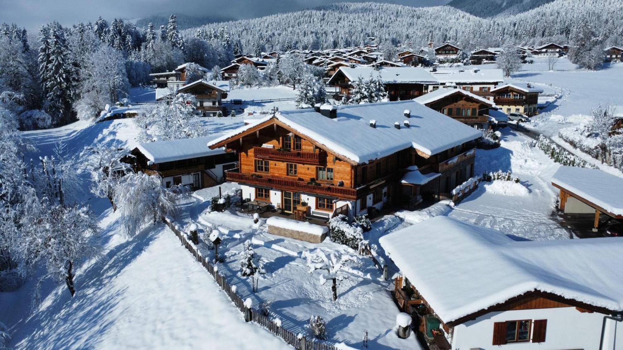 Ferienwohnung Bichlhof Going Going am Wilden Kaiser Exterior foto